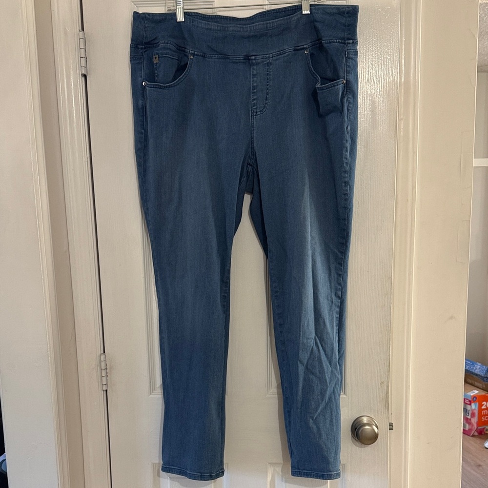 Women’s Belle by Kim Gravel (from QVC) Straight Leg Jeans Size 24W